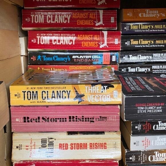 Tom clancy book lot 10 books - Picture 3 of 5